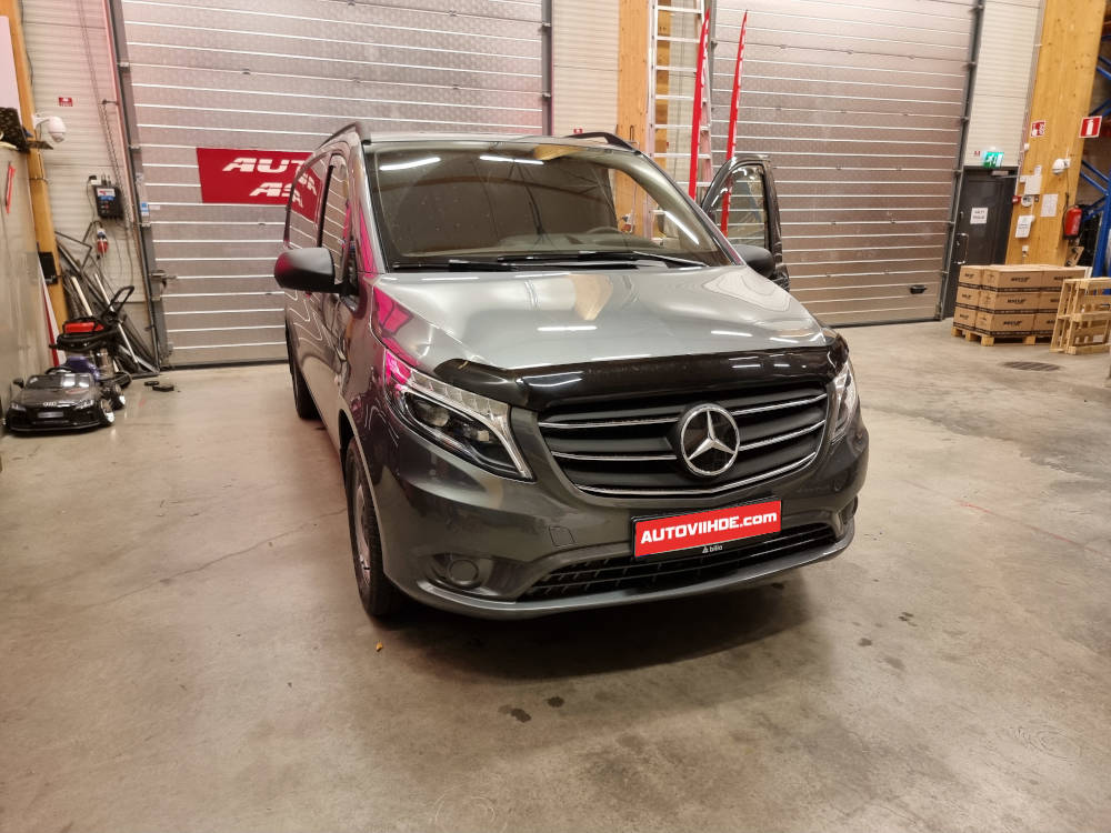 Mercedes-Benz Vito Kaiuttimien, Subbarin ja DSP Asennus sekä Täysvaimennus