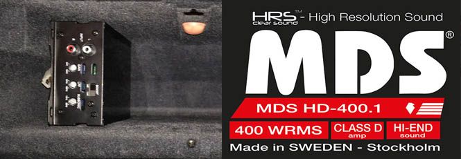 MDS HD-400 autovahvistin