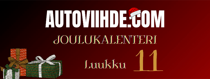 AUTOVIIHDE joulukalenteri