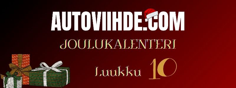 AUTOVIIHDE joulukalenteri