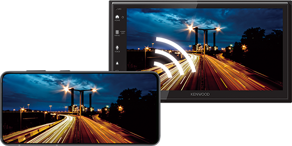 puhelimen näytön peilaus soittimeen