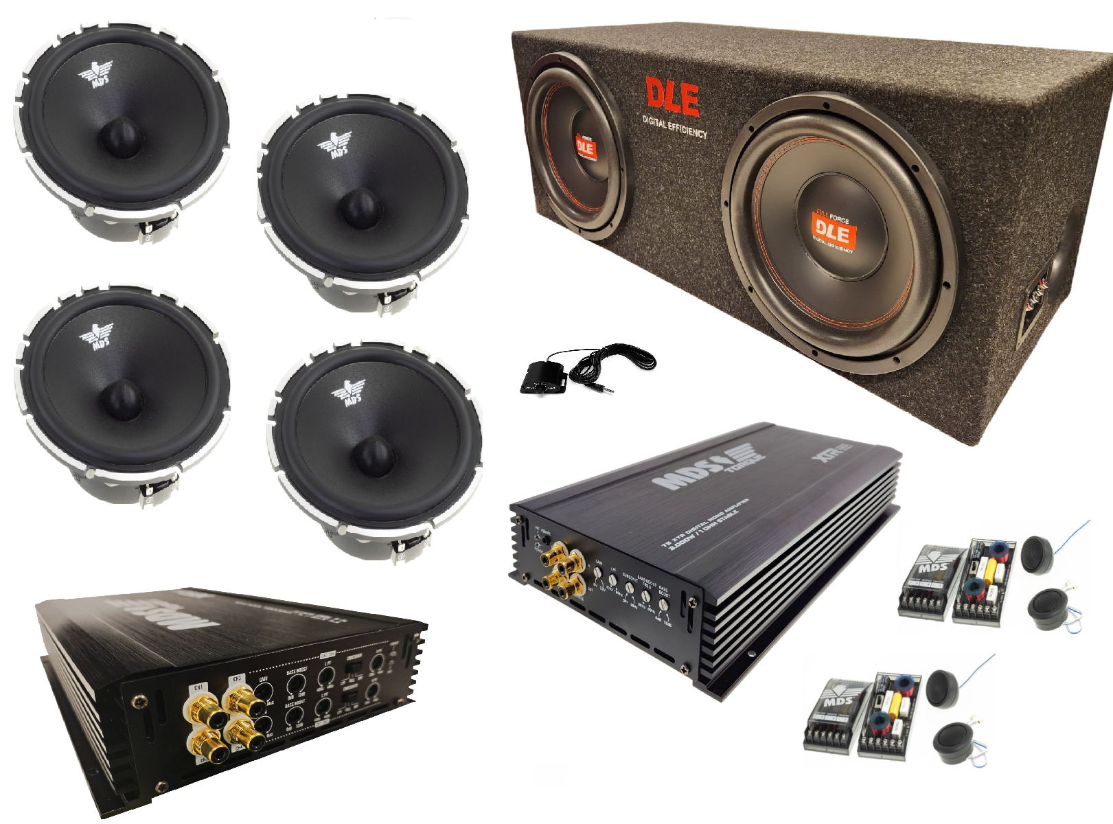 t4 xtr 4-kanavainen vahvistin